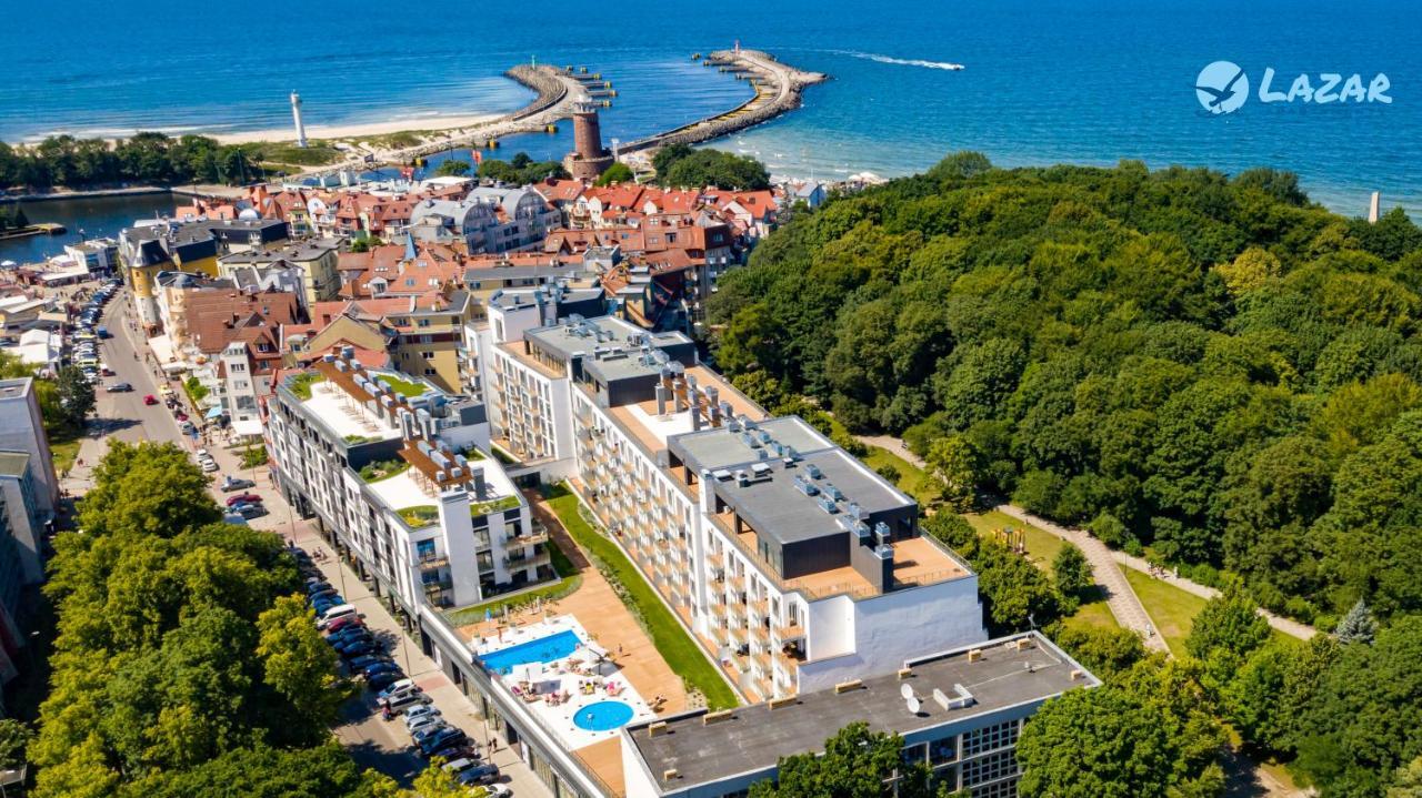 Lazar Apartamenty Nadmorskie Tarasy Kołobrzeg Exterior foto